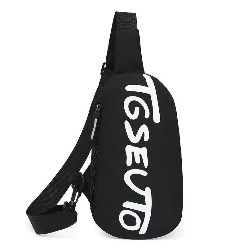 

Сумка через плечо мужская осенне-зимняя новая для мальчиков модный бренд рюкзак повседневная мужская нагрудная сумка студенческая сумка через плечо поясная сумка женская чёрный