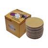 NO-Hole 100 Pack 5" 180 Grit Disc Hook Loop Pads Sanding Discs Flocking