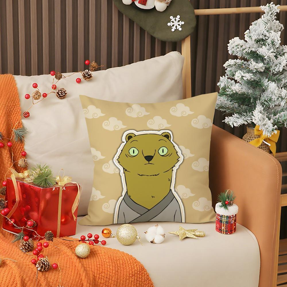 

Chinese Cartoon Movie NNobody Pillow Case Printing Pillowcase Living Room Sofa Cushion Cover Bedroom Room Decor 30X30cm