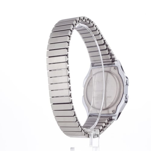 Timex Mens Classic Silvertone Digital Watch