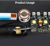 Solder Wire Small Roll 2Pcs Electrolytic Welding Wire High Brightness Activity Leaded Solder Wire Tin Roll