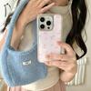 Pink cherry star girly style suitable for iPhone 17 Pro Max, Apple 16 phone case, 15 resin, 14 electroplated