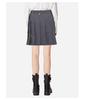 TB [Official Authentic] College Style Pleated Skirt, Women's Half Length Skirt, High Waist Slimming Versatile A-line Skirt