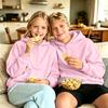Casual Losvallend Comfortabel Hoodie Pullover Sweatshirt voor Jongens en Meisjes voor Sportkleding