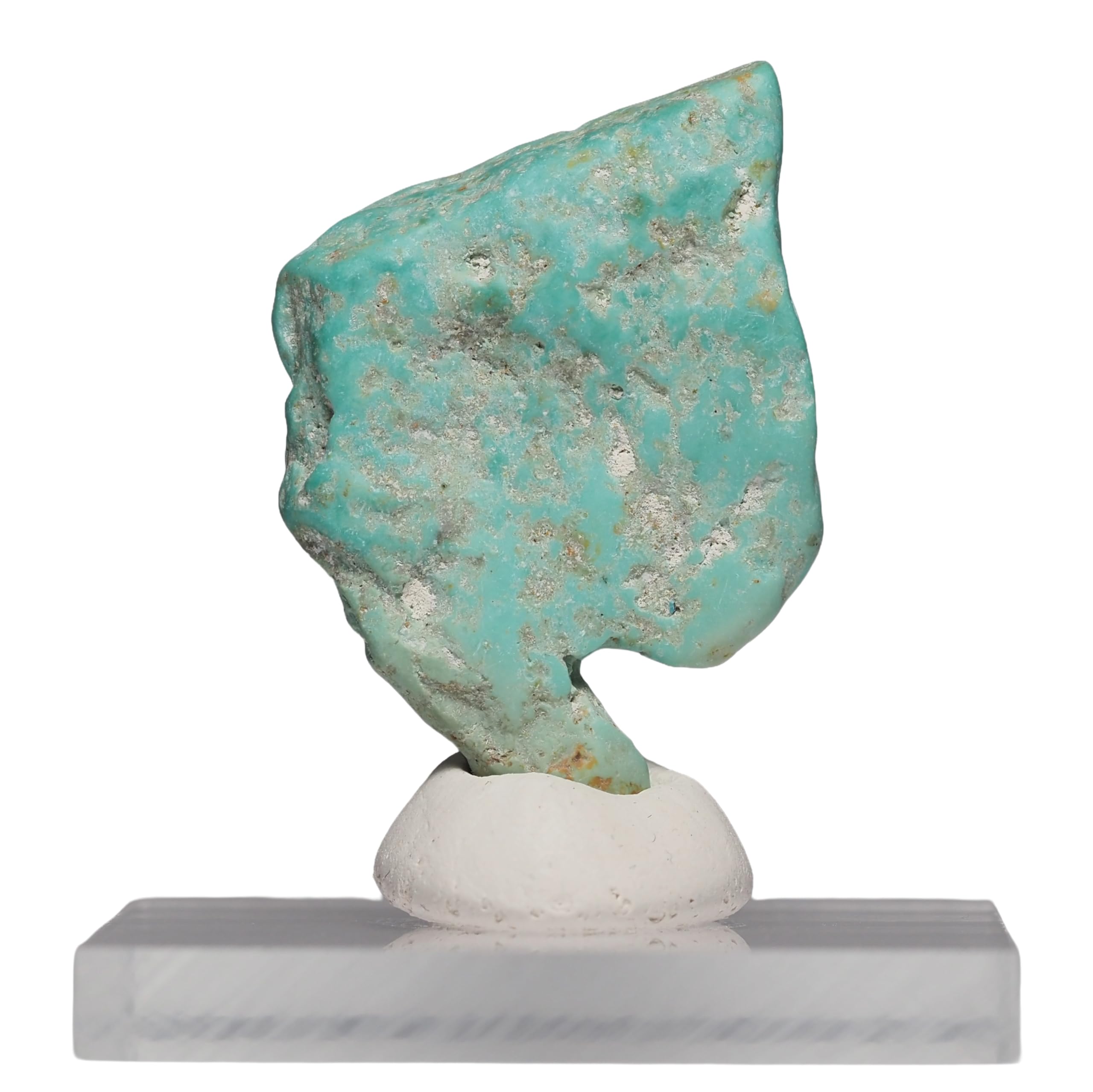 

stone Natural Mineral Turquoise Mexico Specimen [N2 Natural] - Sonora, - (28 One-of-a-kind Approx. 7g, 37x26x7mm)