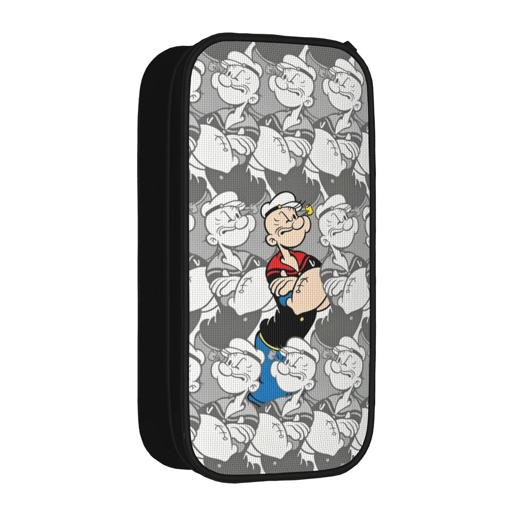 p-popeyes Pencil Case New Pen Box Pencil Bags Girl Boy Large Storage Office Gift Pencilcases
