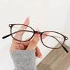 Women's Small Square Presbyopia Glasses Ultra Light HD Blue Light Blocking Eyewear Diopter +1.0 To +4.0
