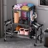 Multi-functional Fitness Equipment Storage Rack