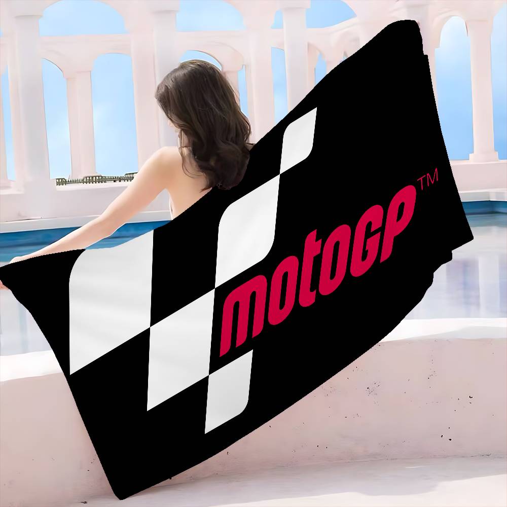 Moto Gp Motorcycle Racing Beach Towel Colorful Bath Towels For Girl Microfiber Quick Dry Sand Free Beach Yoga Spa Gym Pool