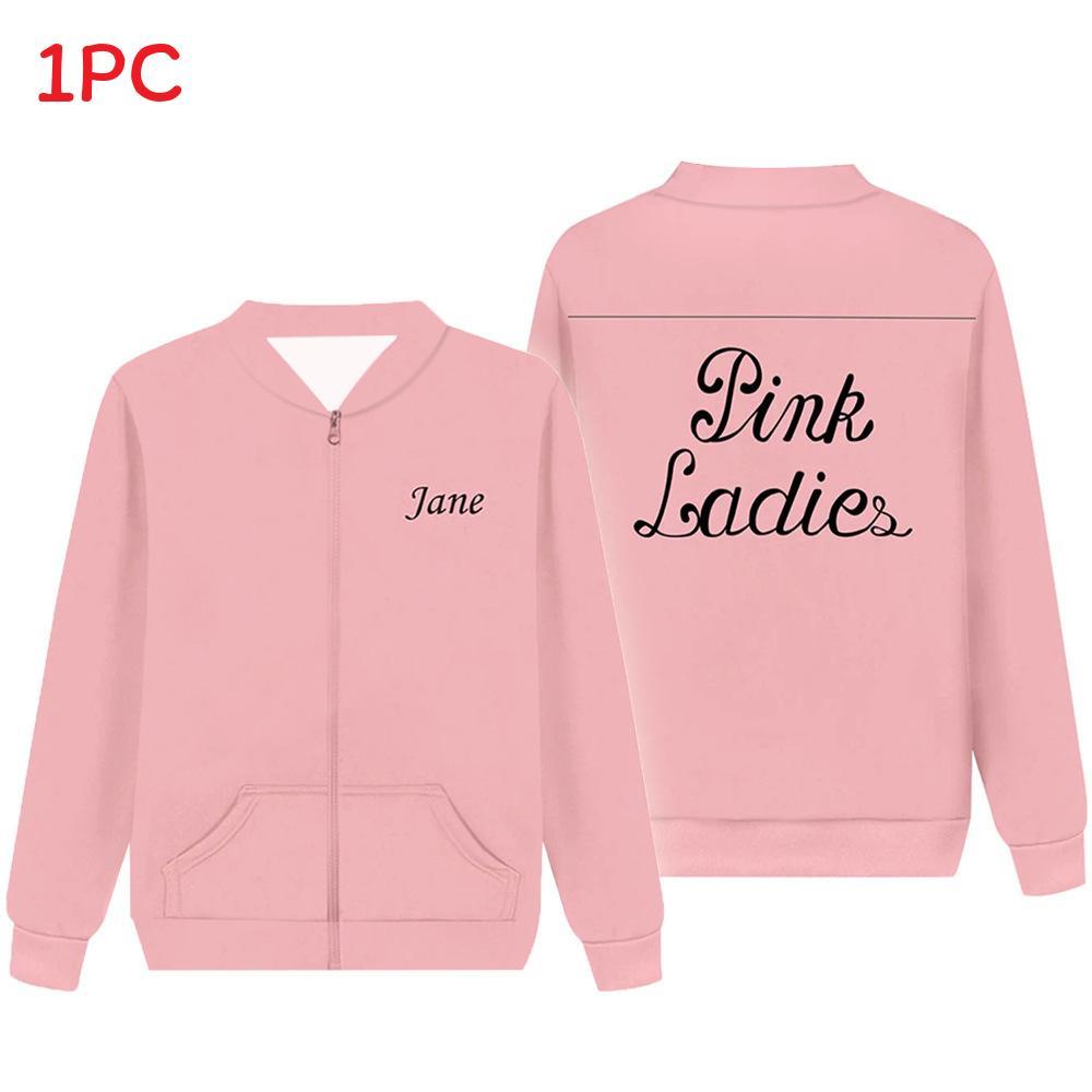 Grease Rise Of The Pink Ladies Hoodie Mit 3D Digitaldruck Für Teenager Freizeitkleidung