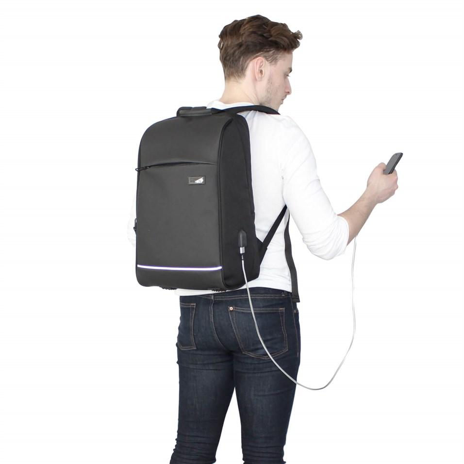 Smart Bag Smart Backpack with Usb Charge Input