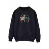 DC Comics Batman Comic Book Logo Sweatshirt for kvinner/damer