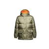 Mid-length Printed Down Puffer Jacket Asia Sizing 'Metallic Green' Men's 10007262-A01