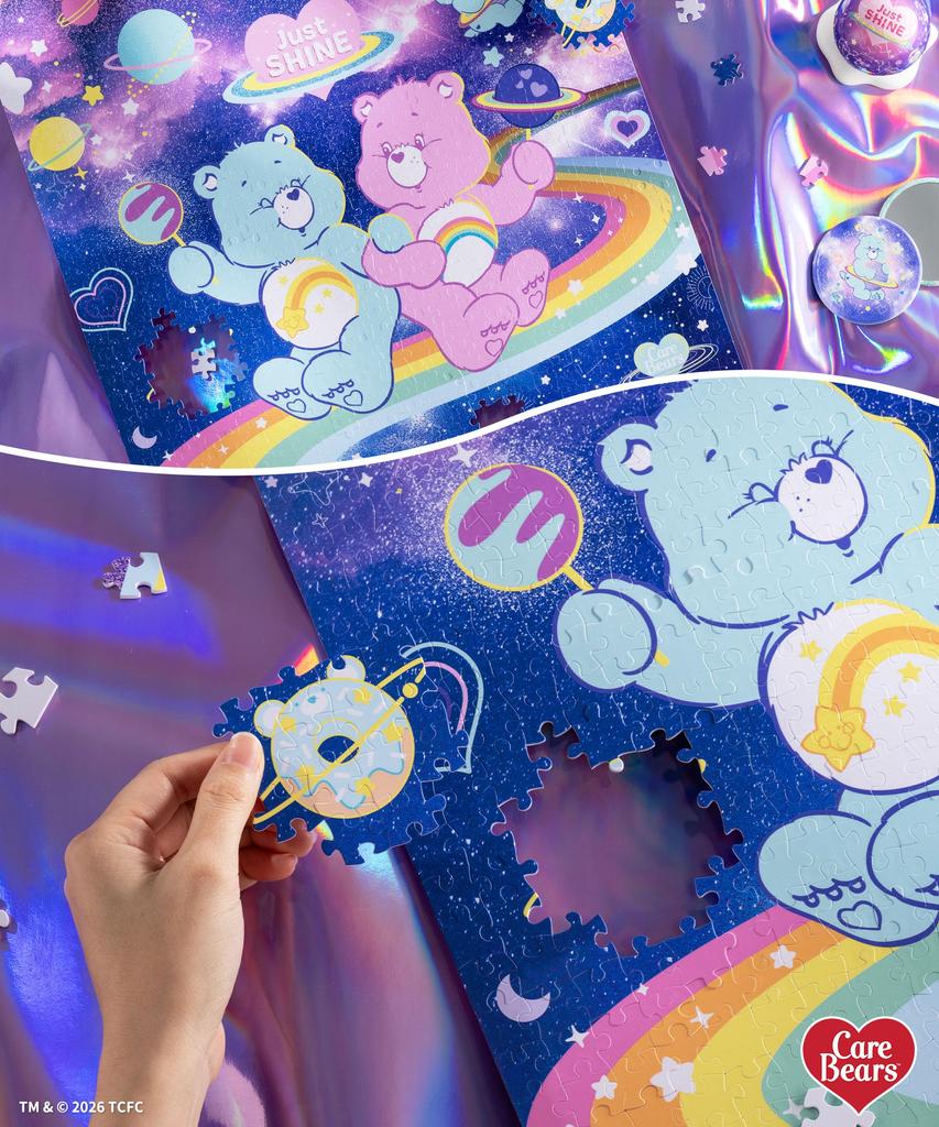 PieceRelax plastic jigsaw PieceClicks featuring Care Bears in a sparkling Difficult for no clicks into 800-piece puzzle, series, universe! (48x48cm).