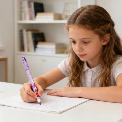 Ocean Animal Erasable Gel Pens Cute 3D Turtle Clownfish Seahorse Toppers 0.5mm Smooth Writing Pens with Eraser Fun School Supplies Party Favors