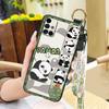 Kickstand Fashion Design Phone Case For Samsung Galaxy M31S/SM-M317F/M315F Lanyard Anti-dust Ring Wristband Soft case