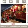1Pcs Christmas Train Santa Children Decoration Background Winter Backdrop For Photo Studio Photo Booth Party