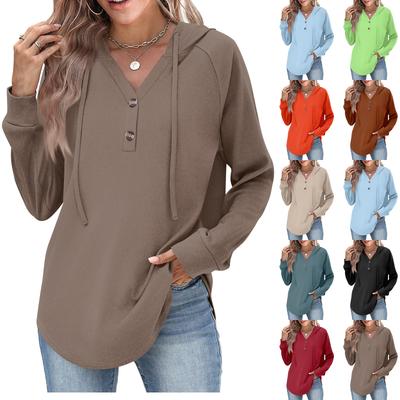 Women's Fashion Women's Lightweight Long Sleeve Pullover With Pockets Preppy Graphic Hoodie