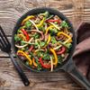 Deep, high granite frying pan GRANDE 28 cm