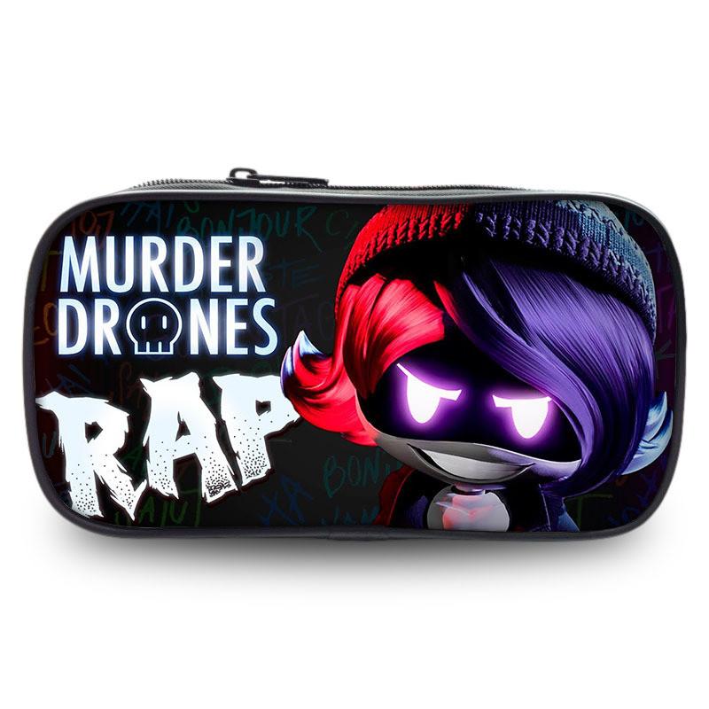 

Murder Drones Uzi Oxford Fabric Pencil Case For Anime Fans And School Students Style A