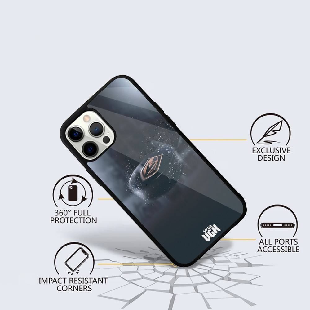 Ice Hockey Rink Puck Phone Case For iPhone 16,15,14,13,12,11,Plus,Pro,Max Mini Magsafe Magnetic Wireless Charging