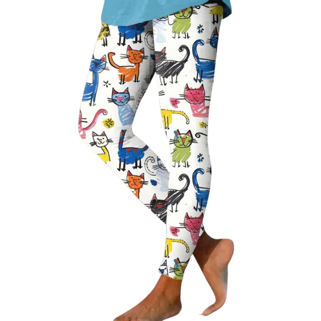 ADOSSY Loose Fit Bottoms Women's Leggings, Thigh-Cutting, Stretch, Comfortable, Loungewear, Sports, Yoga, Fitness, Loungewear, (JP, Alphabet, M,