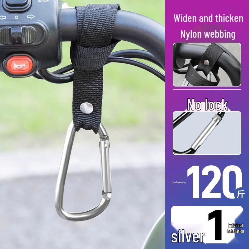 Universal Heavy-Duty Front Hook for Electric Bikes & Motorcycles