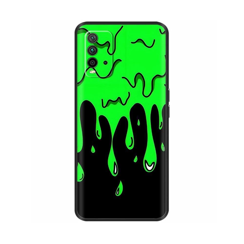 Für Redmi 9T Hülle Blumen Weiche Handyhülle Rückseite Für Xiaomi Redmi 9T 9 T Redmi9T Hüllen Schlankes Silikon Coque Anti-Fall Fundas
