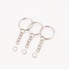 DIY Metal Keychain with Doll Pendant and Snap Hook