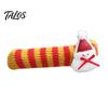 Protective Door Knob Gloves Knitted Christmas Doorknob Covers, Santa Reindeer Decor, Anti‑Slip Protector Sleeves, Handle Guards Cushion Pads, Floor