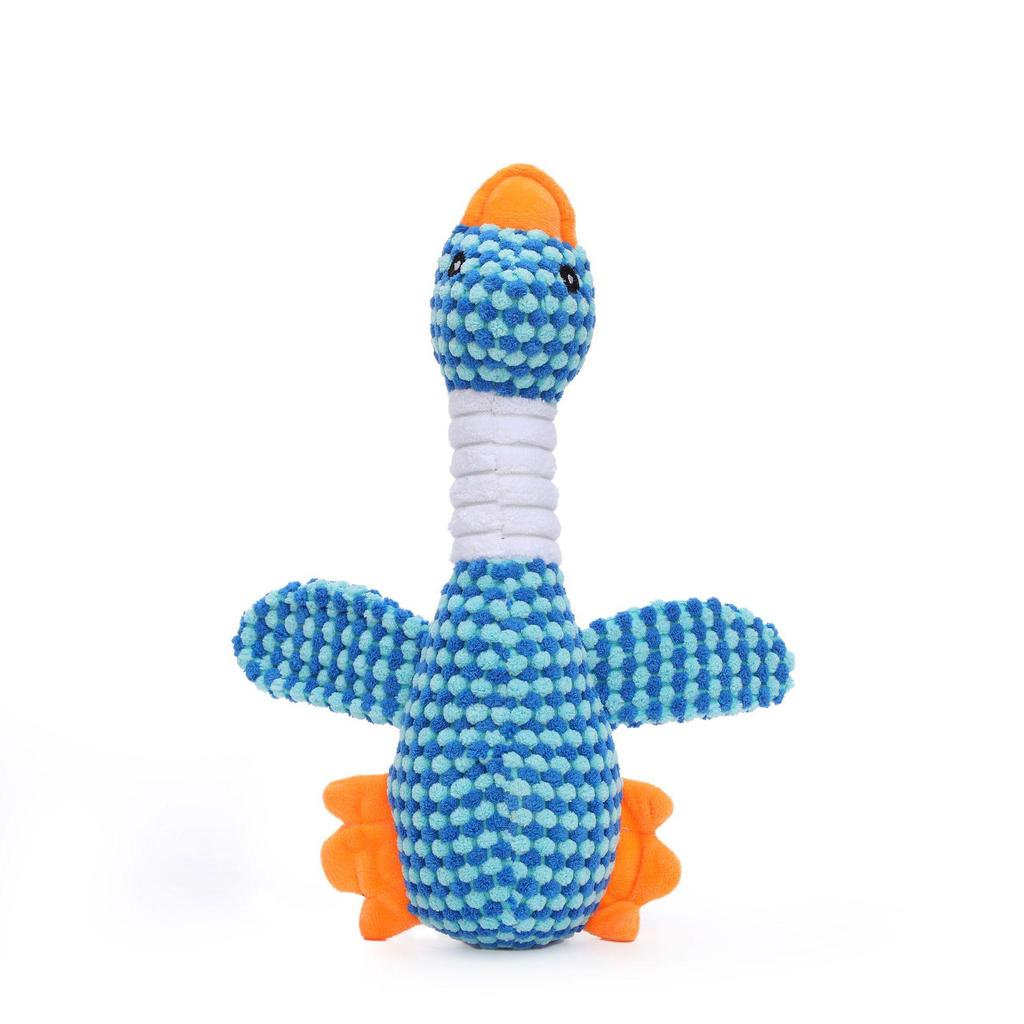 Squeaky Bite-Resistant Plush Toy for Dogs - Animal Styles, Teething & Interactive Play