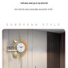 Luxury Nordic Minimalist Wall Clock - Stylish Living Room Decor & Fashionable Home Accent