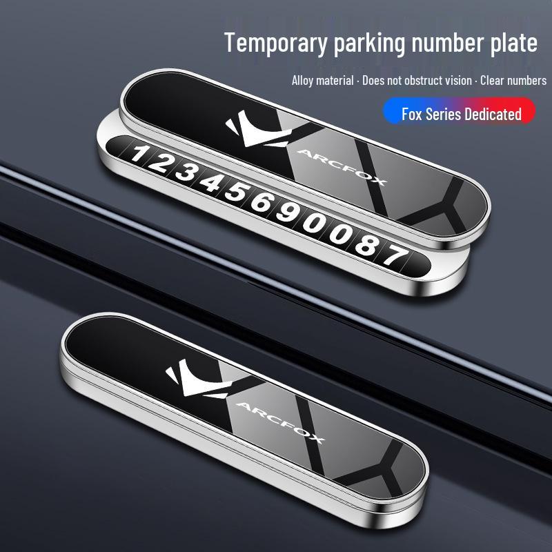 ARCFOX Alpha S/T Luminous Car Parking Phone Number Plate