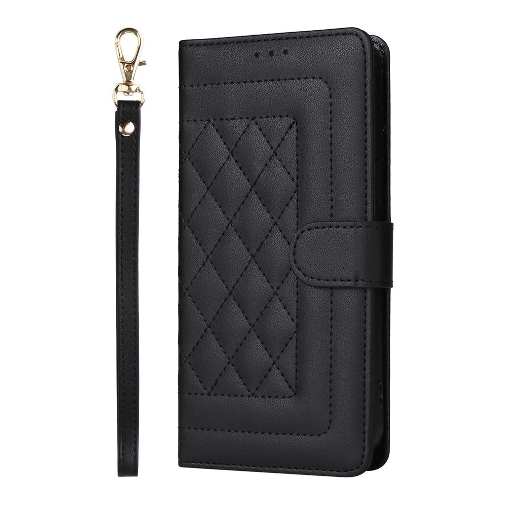 Flip Leather Phone Case for Samsung Galaxy S24 S25 Ultra S23 FE S22 S21 S20 S10 S9 Plus Note 20 10 Lanyard Wallet Card Cover