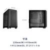 Obudowa PC Silverstone FARA Series Vent Full Mesh mATX Gaming Case Czarna SST-FA312Z-BG