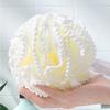 1pc Soft Shower Net Sponge Body Cleaning Brush Puff Exfoliating Scrub Shower Ball Bathroom Accessory Special for Real Hair Wigs
