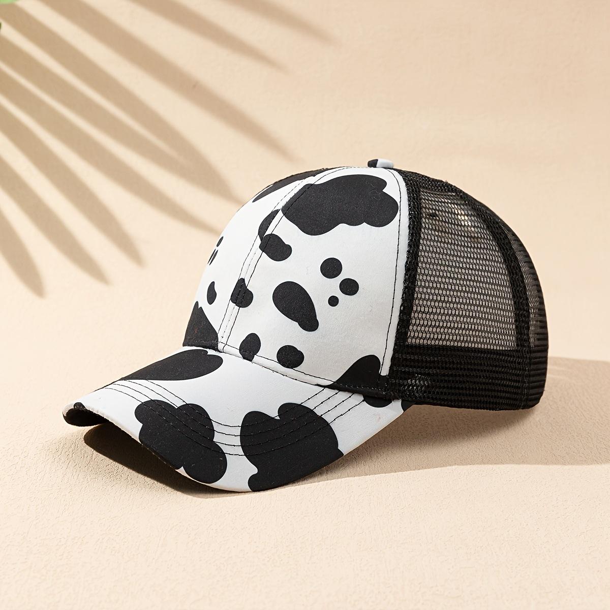 

New hat women s zebra pattern baseball cap fashion outdoor leisure sunshade sun protection cap street men s trendy hat one size fits all чорний