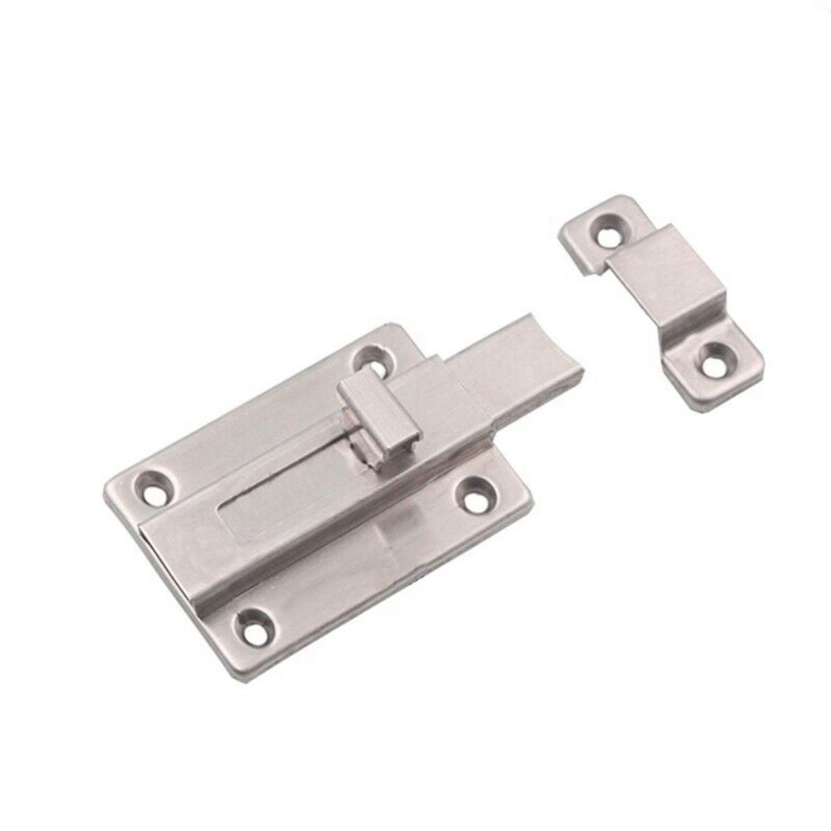 

Спальня Ванная комната Сдвижной Замок для Сарая Навесной Замок Защелка Комплект Дверной Засов Защелки для Шкафа 2inch