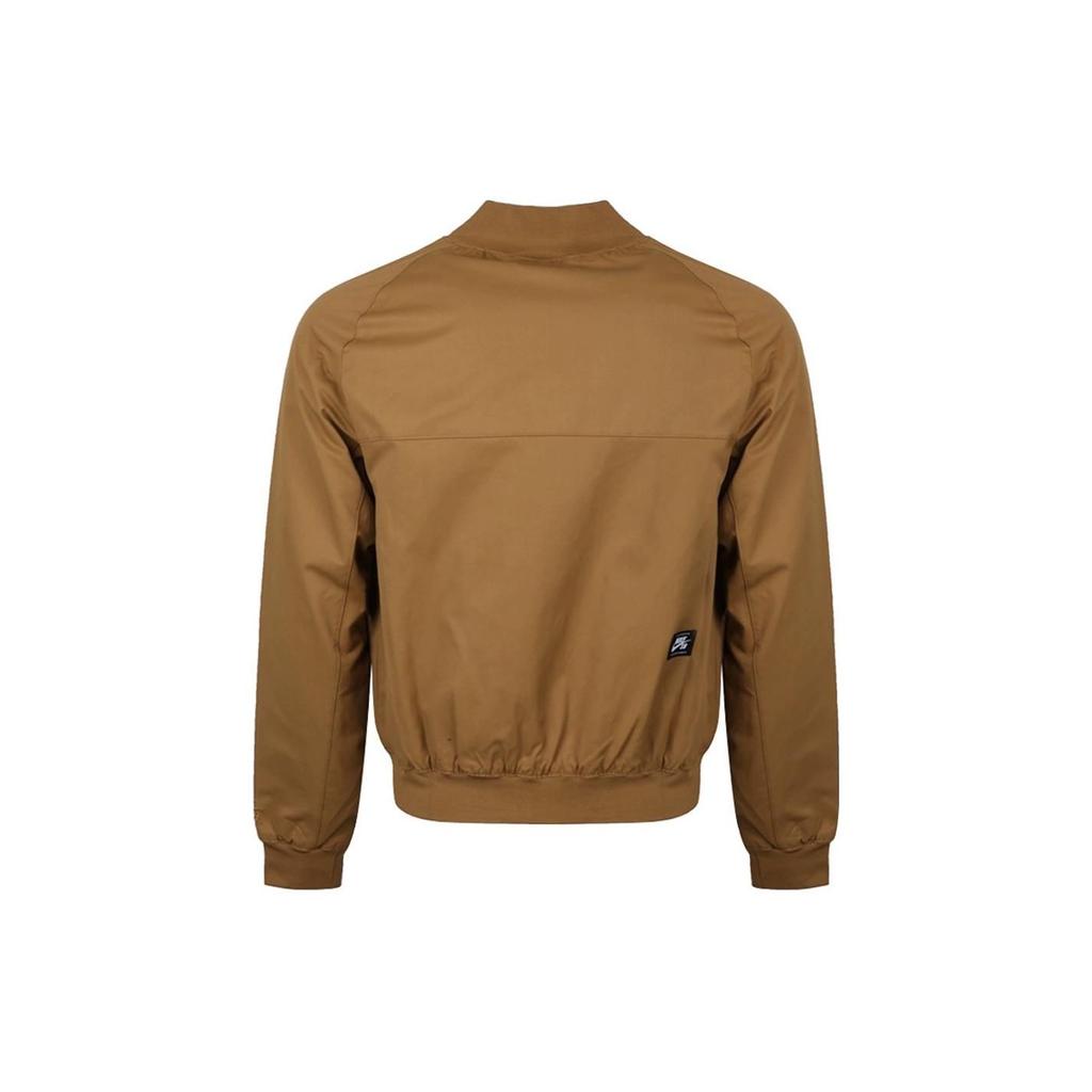 Nike As M Nk Sb Jkt Bomber Jacket With Mesh Lining And Zipper Design Men Jackets Dark-Yellow AJ9776-216
