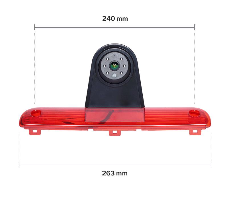 5" Wireless WiFi Brake Light & Reverse Camera Kit for Fiat Ducato