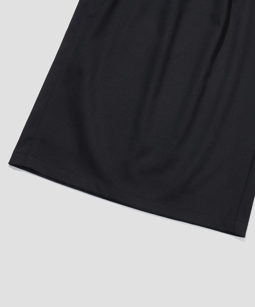 Age O.D. Double-Pleated Bermuda Slacks [Black]