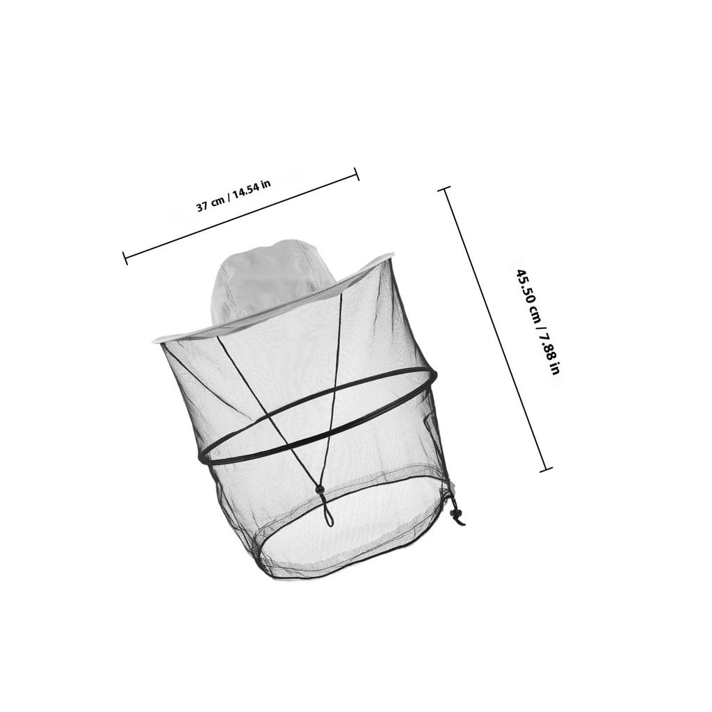 2Pcs Bee Keeper Hats Portable Beekeeping Veil Hat Wide Brim Foldable Net Head Cover Outdoor Protective Bug Net