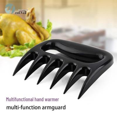 Creative Bear Claw Meat Separator - BBQ & Kitchen Utensil for Shredding Chicken with Hand Guard