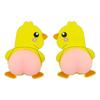 10PCS 3D Cute Butt Car Sticker Stress Relief Toys Cartoon Anti-collision Door Rearview Mirror Bumper Protection Phone Decoration