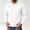 Stijlvolle Heren Hoodie met Raglanmouwen, Lange Mouwen, Casual Pullover Sweatshirt voor Dagelijks Gebruik
