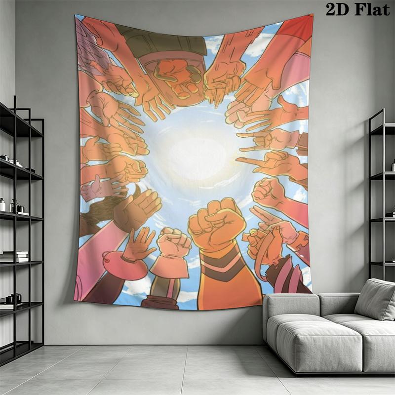 My Hero Academia Wall Tapestry Aesthetic Wall Hanging Printed Fabric Blanket Decorative Tapestries for Bedroom Living Room Home Decor