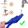 Pinza per chiodi con scanalature multiple Pinza di sicurezza per martellamento Impugnatura ergonomica Pinza porta chiodi per martellamento multifunzionale Morsetti