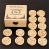 Nordic Rune Wood Set Rune Set Rune Stones Rune Tarot Card Rune Stones Set