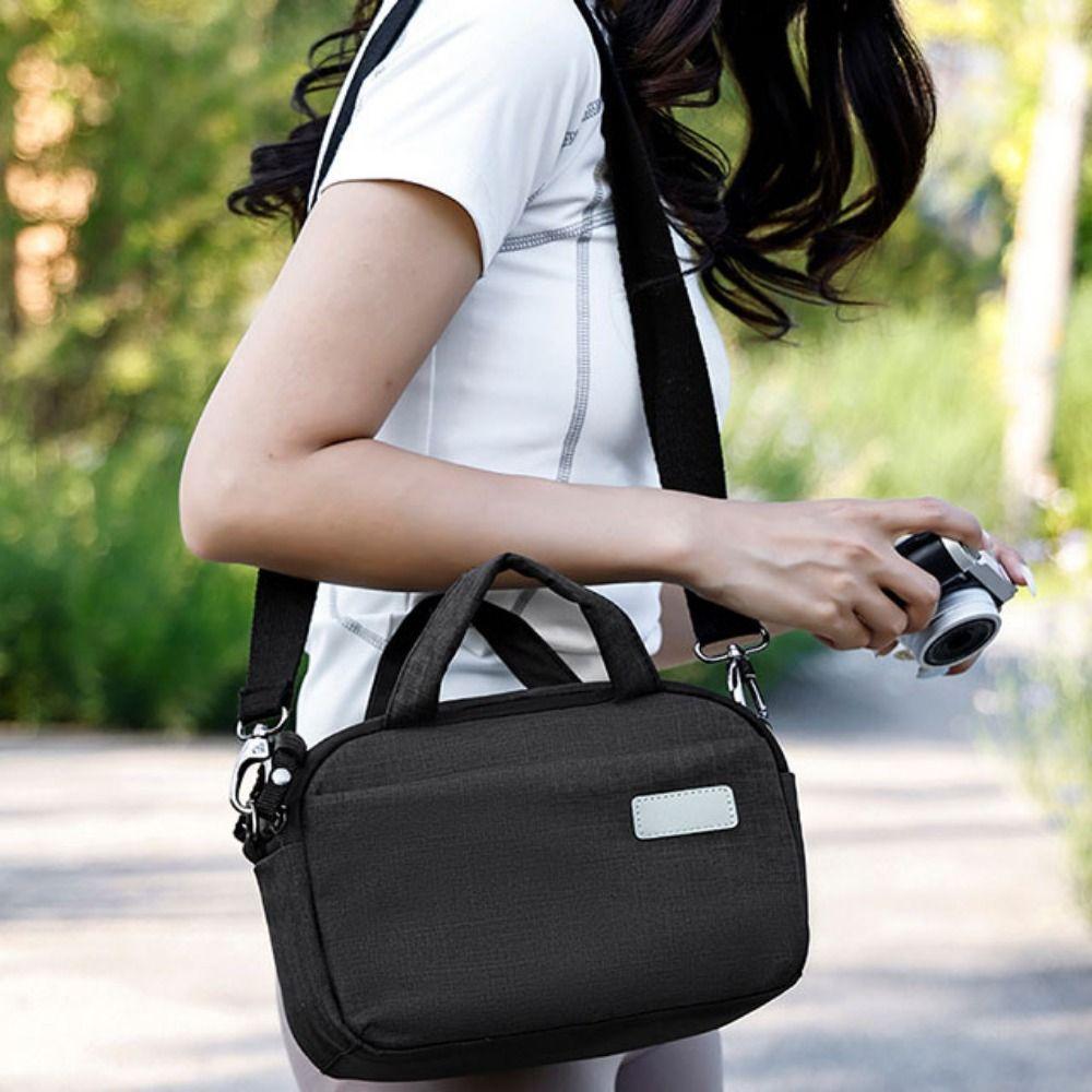 Super Thick Insert Photography Organizer Oxford Waterproof Camera Bag  Digital Carry Case