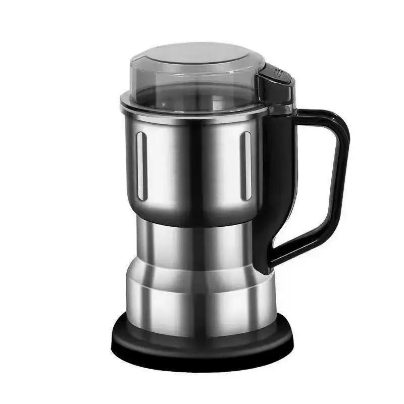 500g Electric Ultra-Fine Grinder for Coffee Beans, Grains, and Cereals